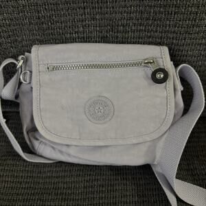 Kipling Sabian Mini Crossbody Rare Lavender Color Interior Zip Pocket No Gorilla